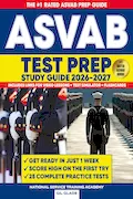 THE OFFICIAL ASVAB STUDY GUIDE: 25 Complete Practice Tests + The Proven Path to ASVAB Mastery and Military Career Success (THE OFFICIAL ASVAB and ACT EXAM PREP) Book Cover: THE OFFICIAL ASVAB STUDY GUIDE: 25 Complete Practice Tests + The Proven Path to ASVAB Mastery and Military Career Success (THE OFFICIAL ASVAB and ACT EXAM PREP)