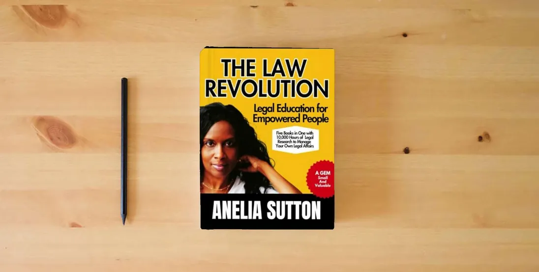 The book The Law Revolution: Legal Education for Empowered People} is on the table