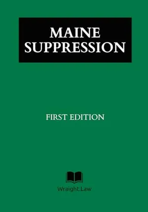 Book Cover: Maine Suppression