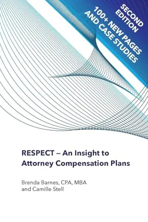 Book Cover: RESPECT - An Insight to Attorney Compensation Plans