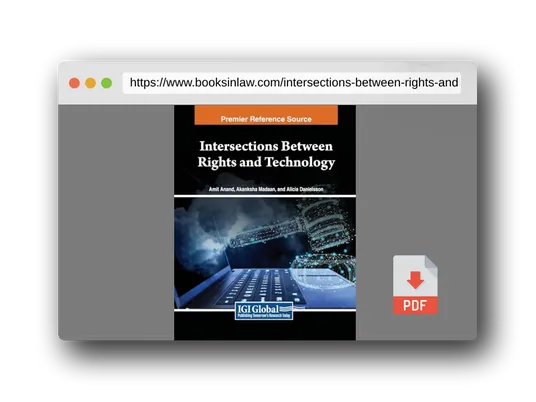 PDF Preview of the book Intersections Between Rights and Technology