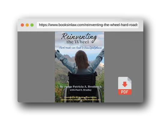 PDF Preview of the book Reinventing the Wheel: Hard Roads Can Lead to Beautiful Places