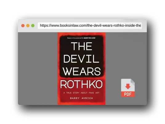 PDF Preview of the book The Devil Wears Rothko: Inside The Art Scandal that Rocked the World