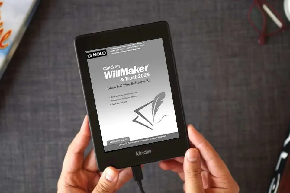 Read Online Quicken Willmaker & Trust 2025: Book & Online Software Kit as a Kindle eBook